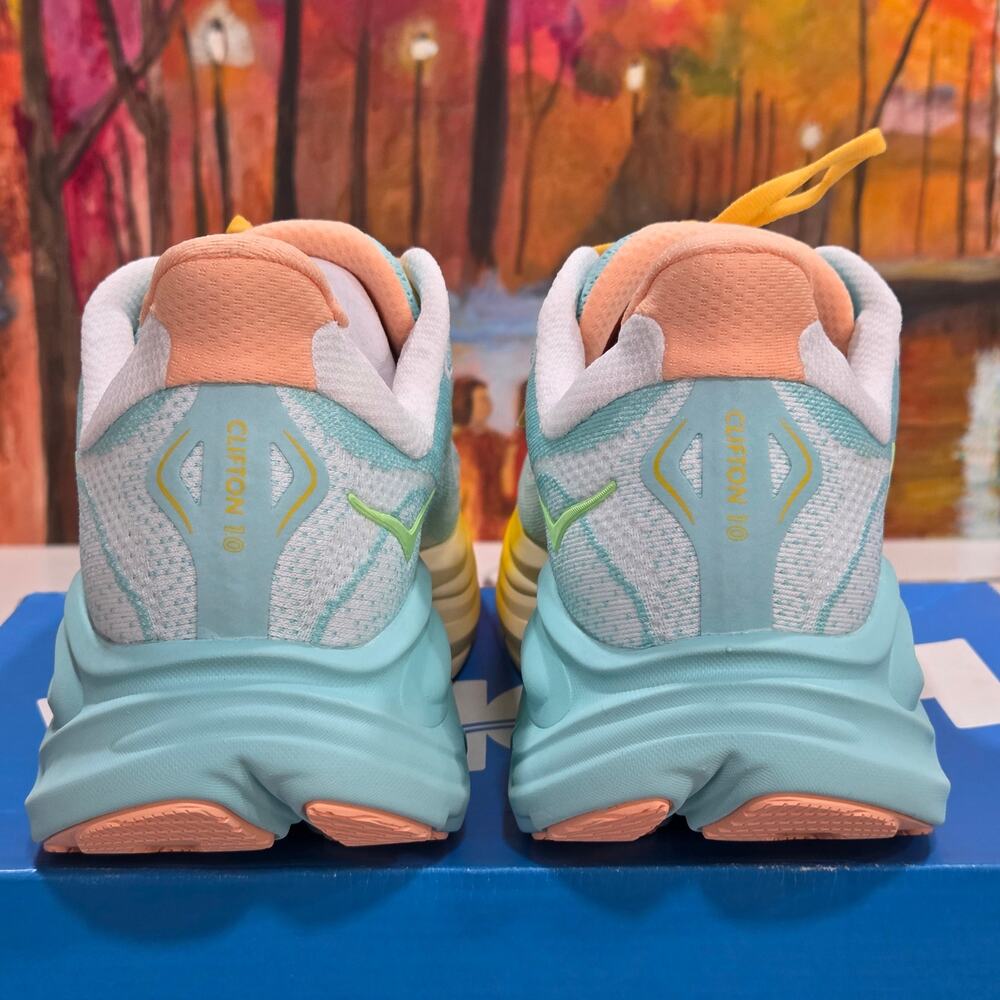 Hoka One M Clifton Run Club Pack 10 Men's Size 9D Blue Spark - Picture 5 of 8